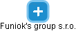 Funiok's group s.r.o. - náhled vizuálního zobrazení vztahů obchodního rejstříku