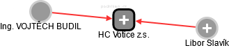 HC Votice z.s. - náhled vizuálního zobrazení vztahů obchodního rejstříku