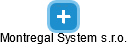 Montregal System s.r.o. - náhled vizuálního zobrazení vztahů obchodního rejstříku