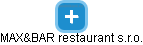 MAX&BAR restaurant s.r.o. - náhled vizuálního zobrazení vztahů obchodního rejstříku