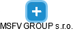 MSFV GROUP s.r.o. - náhled vizuálního zobrazení vztahů obchodního rejstříku