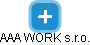 AAA WORK s.r.o. - náhled vizuálního zobrazení vztahů obchodního rejstříku