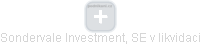Sondervale Investment, SE v likvidaci - náhled vizuálního zobrazení vztahů obchodního rejstříku