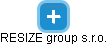 RESIZE group s.r.o. - náhled vizuálního zobrazení vztahů obchodního rejstříku