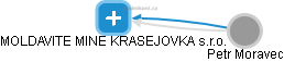 MOLDAVITE MINE KRASEJOVKA s.r.o. - náhled vizuálního zobrazení vztahů obchodního rejstříku