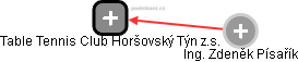 Table Tennis Club Horšovský Týn z.s. - náhled vizuálního zobrazení vztahů obchodního rejstříku