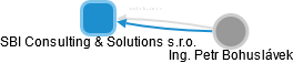 SBI Consulting & Solutions s.r.o. - náhled vizuálního zobrazení vztahů obchodního rejstříku