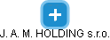 J. A. M. HOLDING s.r.o. - náhled vizuálního zobrazení vztahů obchodního rejstříku