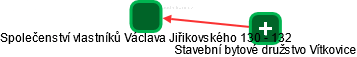 Společenství vlastníků Václava Jiřikovského 130 - 132 - náhled vizuálního zobrazení vztahů obchodního rejstříku