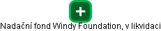 Nadační fond Windy Foundation, v likvidaci - náhled vizuálního zobrazení vztahů obchodního rejstříku