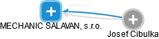 MECHANIC SALAVAN, s.r.o. - náhled vizuálního zobrazení vztahů obchodního rejstříku