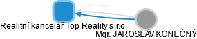 Realitní kancelář Top Reality s.r.o. - náhled vizuálního zobrazení vztahů obchodního rejstříku