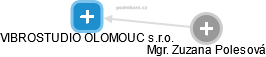 VIBROSTUDIO OLOMOUC s.r.o. - náhled vizuálního zobrazení vztahů obchodního rejstříku