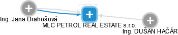 MLC PETROL REAL ESTATE s.r.o. - náhled vizuálního zobrazení vztahů obchodního rejstříku