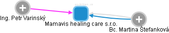 Mamavis healing care s.r.o. - náhled vizuálního zobrazení vztahů obchodního rejstříku
