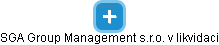 SGA Group Management s.r.o. v likvidaci - náhled vizuálního zobrazení vztahů obchodního rejstříku