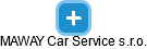 MAWAY Car Service s.r.o. - náhled vizuálního zobrazení vztahů obchodního rejstříku