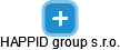HAPPID group s.r.o. - náhled vizuálního zobrazení vztahů obchodního rejstříku