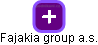 Fajakia group a.s. - náhled vizuálního zobrazení vztahů obchodního rejstříku