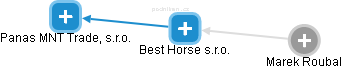Best Horse s.r.o. - náhled vizuálního zobrazení vztahů obchodního rejstříku