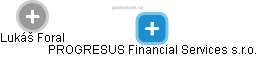 PROGRESUS Financial Services s.r.o. - náhled vizuálního zobrazení vztahů obchodního rejstříku