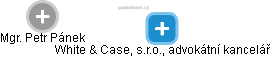 White & Case, s.r.o., advokátní kancelář - náhled vizuálního zobrazení vztahů obchodního rejstříku