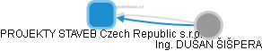 PROJEKTY STAVEB Czech Republic s.r.o. - náhled vizuálního zobrazení vztahů obchodního rejstříku