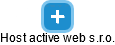 Host active web s.r.o. - náhled vizuálního zobrazení vztahů obchodního rejstříku