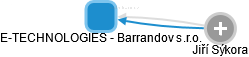 E-TECHNOLOGIES - Barrandov s.r.o. - náhled vizuálního zobrazení vztahů obchodního rejstříku