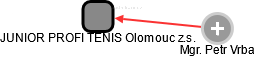 JUNIOR PROFI TENIS Olomouc z.s. - náhled vizuálního zobrazení vztahů obchodního rejstříku