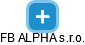 FB ALPHA s.r.o. - náhled vizuálního zobrazení vztahů obchodního rejstříku