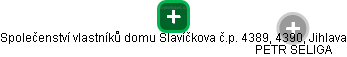 Společenství vlastníků domu Slavíčkova č.p. 4389, 4390, Jihlava - náhled vizuálního zobrazení vztahů obchodního rejstříku