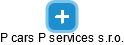 P cars P services s.r.o. - náhled vizuálního zobrazení vztahů obchodního rejstříku