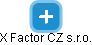 X Factor CZ s.r.o. - náhled vizuálního zobrazení vztahů obchodního rejstříku