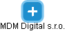MDM Digital s.r.o. - náhled vizuálního zobrazení vztahů obchodního rejstříku