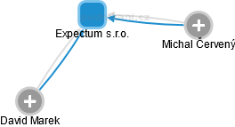 Expectum s.r.o. - náhled vizuálního zobrazení vztahů obchodního rejstříku