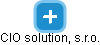 CIO solution, s.r.o. - náhled vizuálního zobrazení vztahů obchodního rejstříku