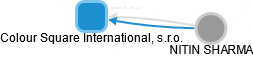 Colour Square International, s.r.o. - náhled vizuálního zobrazení vztahů obchodního rejstříku