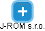 J-ROM s.r.o. - náhled vizuálního zobrazení vztahů obchodního rejstříku
