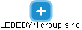 LEBEDYN group s.r.o. - náhled vizuálního zobrazení vztahů obchodního rejstříku