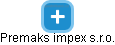 Premaks impex s.r.o. - náhled vizuálního zobrazení vztahů obchodního rejstříku