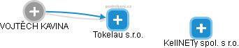 Tokelau s.r.o. - náhled vizuálního zobrazení vztahů obchodního rejstříku