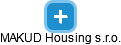 MAKUD Housing s.r.o. - náhled vizuálního zobrazení vztahů obchodního rejstříku