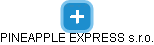 PINEAPPLE EXPRESS s.r.o. - náhled vizuálního zobrazení vztahů obchodního rejstříku