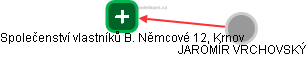 Společenství vlastníků B. Němcové 12, Krnov - náhled vizuálního zobrazení vztahů obchodního rejstříku