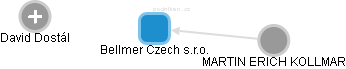 Bellmer Czech s.r.o. - náhled vizuálního zobrazení vztahů obchodního rejstříku