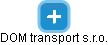DOM transport s.r.o. - náhled vizuálního zobrazení vztahů obchodního rejstříku