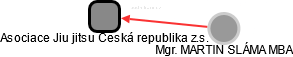 Asociace Jiu jitsu Česká republika z.s. - náhled vizuálního zobrazení vztahů obchodního rejstříku