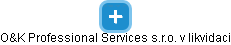 O&K Professional Services s.r.o. v likvidaci - náhled vizuálního zobrazení vztahů obchodního rejstříku