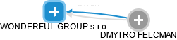 WONDERFUL GROUP s.r.o. - náhled vizuálního zobrazení vztahů obchodního rejstříku